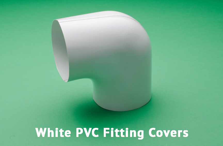 White PVC Fitting Covers
